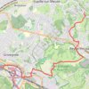 GR412 - Liaison gare Angleur (2021-02-09) GPS track, route, trail