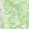 Gr463 du Vernet à Riboulet GPS track, route, trail