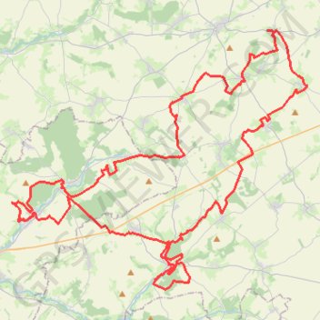 Hauteville Cyclisme 76,27 km - 19 mars GPS track, route, trail