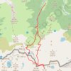 Pics de la Lleia et de Flamisella depuis Ossèse GPS track, route, trail