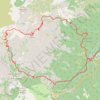 Monte d'Oro et les Cascades des Anglais GPS track, route, trail
