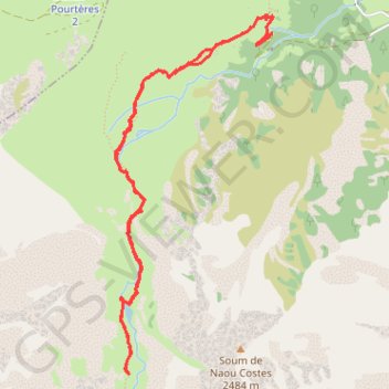 Lac de Lagües GPS track, route, trail