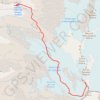 Gran Paradiso par le refuge Chabod GPS track, route, trail