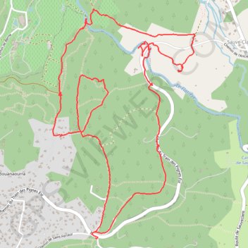 Lorgues-Le Défend Neuf GPS track, route, trail