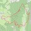 Bauges - Montagne Entrevernes - Grand tour GPS track, route, trail
