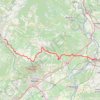GR670 Chemin Urbain V. De Vézénobres (Gard) à Avignon (Vaucluse) GPS track, route, trail