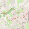 Tête de Gandin GPS track, route, trail