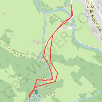 Vallée d'Abondance GPS track, route, trail