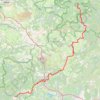 De L'Espérou à Boussagues GPS track, route, trail