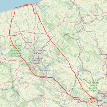 08/04/2023 LFXU (12:38) LFXU (14:51) GPS track, route, trail
