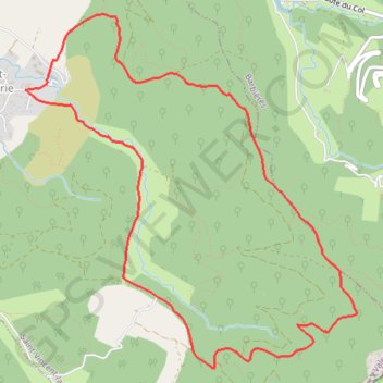 Saint-Vincent GPS track, route, trail