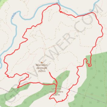 Les Arcs sur Argens GPS track, route, trail