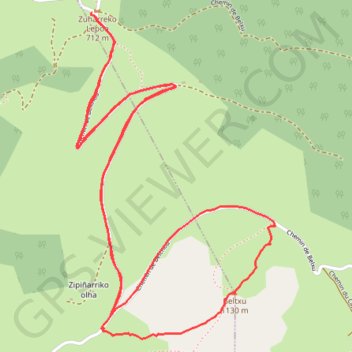 Pic de Belchou GPS track, route, trail