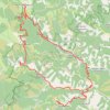 Circuit des églises romanes - Saint-André-de-Valborgne GPS track, route, trail