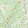 Grande Traversée des Monts d'Ardèche GPS track, route, trail
