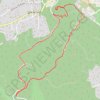 LORGUES DE SAINT JAUME A VIGNE-AUBIERE GPS track, route, trail