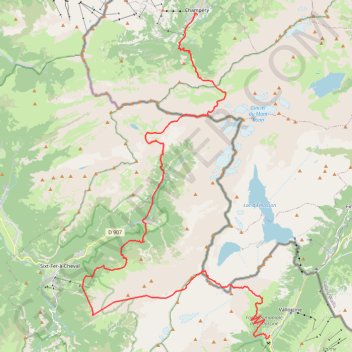 Vallorcine - Champéry GPS track, route, trail