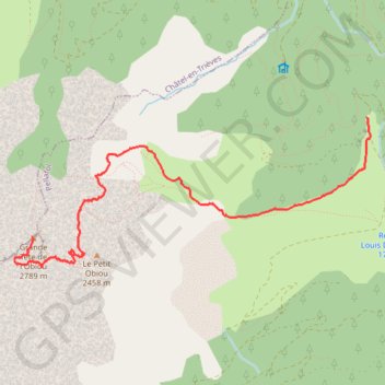 Grande Tête de l'Obiou GPS track, route, trail