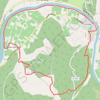 Luzech GPS track, route, trail