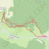 La roche Fendue Barbirey GPS track, route, trail