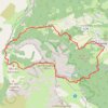 Tete chevaliere en boucle depuis Chichilianne GPS track, route, trail