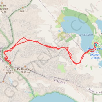 Pic Néouvielle GPS track, route, trail