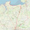Bretagne 2022 étape 2 Rennes Cancale GPS track, route, trail
