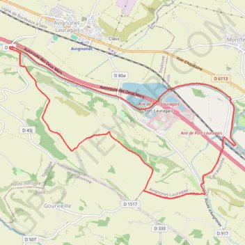 Seuil de Naurouze GPS track, route, trail