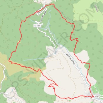 CIRQUE de LABEIL GPS track, route, trail