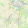Les fortifications de le Quesnoy GPS track, route, trail