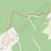 Monts de Guéret - Descente La Granite bleue GPS track, route, trail