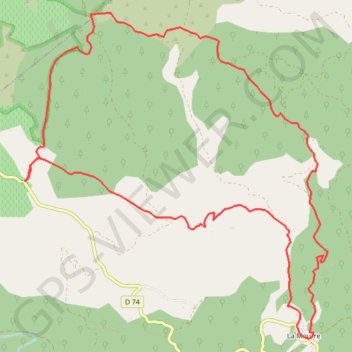 Circuit de la Nible GPS track, route, trail