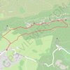 Pic Saint Loup - Crêtes Ouest GPS track, route, trail