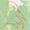 Les Envers-Plateau de Cuvy GPS track, route, trail