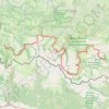 GR 10 : De Borce (Pyrénées-Atlantiques) au Lac de l'Oule (Hautes-Pyrénées) GPS track, route, trail