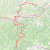 GR 86 : De Aurignac à Bagnères-de-Luchon (Haute-Garonne) GPS track, route, trail