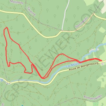 Cascade Menke GPS track, route, trail