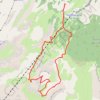 Tour de Corne par la traversée héroïque (Devoluy) GPS track, route, trail