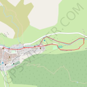 Pont du Coq GPS track, route, trail