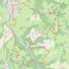 Vallées et châteaux - Felletin / Saint-Frion GPS track, route, trail