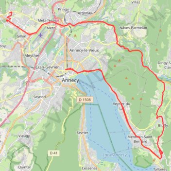 A31-3 GPS track, route, trail