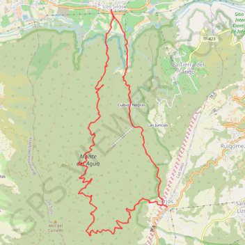 Los Silos-Los Ejos - Los Silos GPS track, route, trail