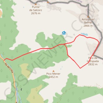 Pic d'Espade par Trigoniero GPS track, route, trail