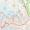 Clos des Cavales brèche nord GPS track, route, trail