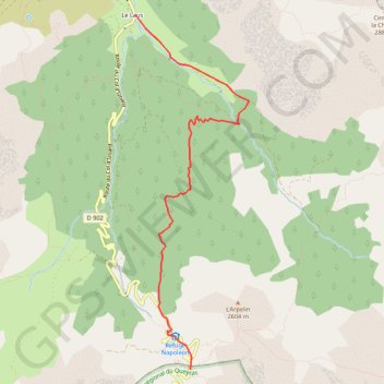 Col d'Izoard par le Sentier des Mules GPS track, route, trail