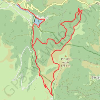 Haute Bigorre - Les Crêtes de Bidour GPS track, route, trail