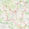 Circuit des Pruniers d'Ente - Catillonnès GPS track, route, trail
