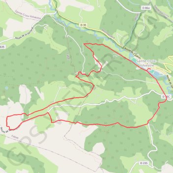 Sentier de Maharage GPS track, route, trail