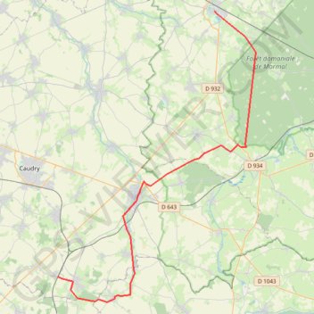 Busigny-Le Quesnoy GPS track, route, trail