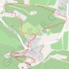 Circuit de découverte d'Oppède-le-Vieux GPS track, route, trail
